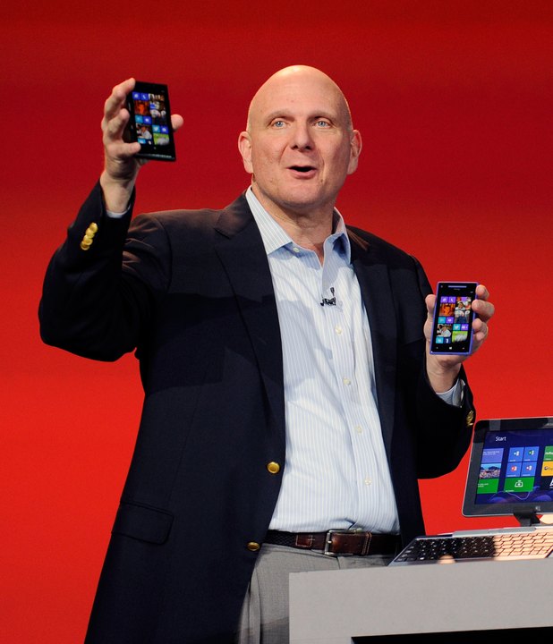 Steven Ballmer, actual director ejecutivo de Microsoft.