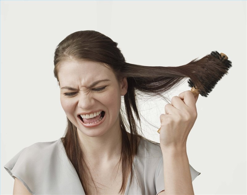 How to Brush Tangled Hair | eHow