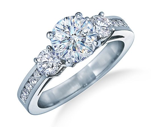 Wear engagement ring after wedding