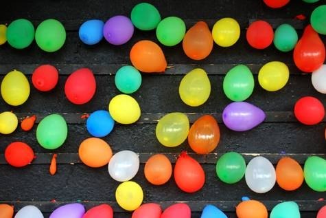Balloon darts. Balloon darts.