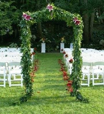 Decorated arch