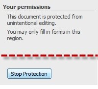 how to protect a word document from being edited
