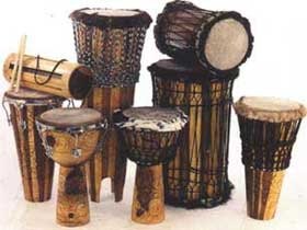 Types of African Drums Types of African Drums