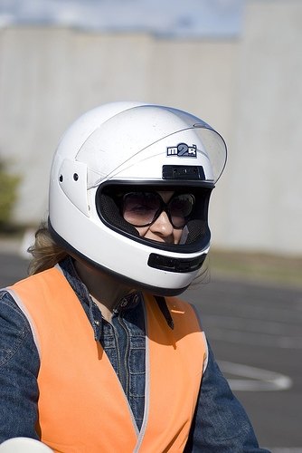 Most states require the use of helmets while riding a scooter.