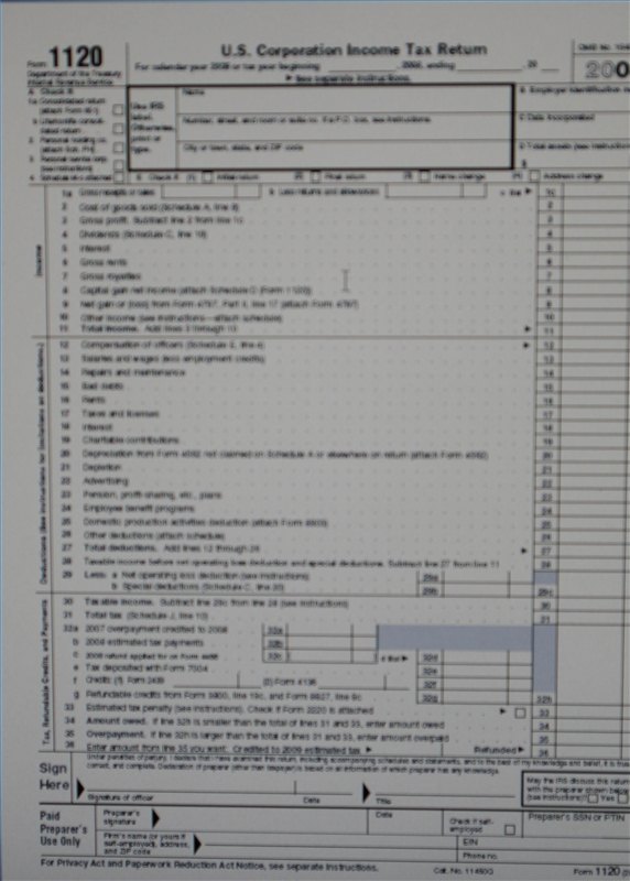 Corporate tax returns are comprised of a variety of financial and informational data. Corporate tax returns are comprised of a variety of financial and informational data.