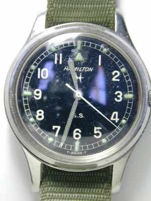 The Vietnam-era Hamilton 400 watch is still used today.