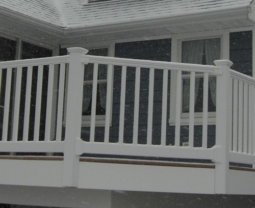 A durable composite railing