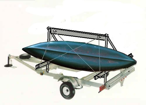 This Simple Kayak Trailer Can Be Built Without Welding. This Simple Kayak Trailer Can Be Built Without Welding.
