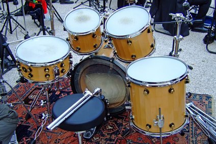 A drum beat is an essential part of pop songs.