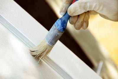 Painting door