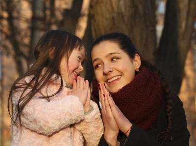 A mother's religious background has the most influence on children's religious identity.
