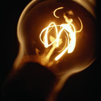 The filament used in these bulbs evaporates over time and burns out.