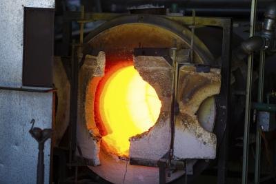 Molten glass