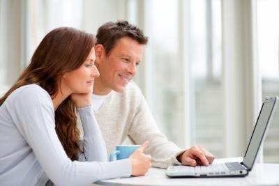 couple on computer