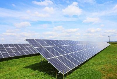 PV cells convert the sun's rays directly into electricity.