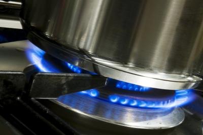 Boiling water
