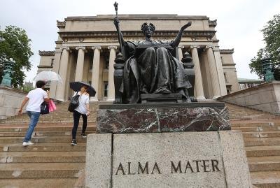 Contact the alumni office for the person who has moved to help you forward a message.