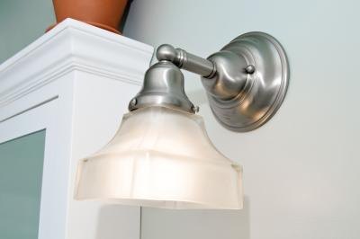 Consider wall sconces to add illuminating light for narrow hallways.