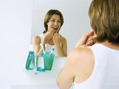 Use teeth whitening strips.
