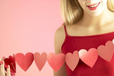 Pink and red, and even lavender and white, are the major color options for Valentine's Day decor. Pink and red, and even lavender and white, are the major color options for Valentine's Day decor.