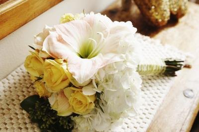 Lilies and roses
