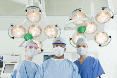 doctors in surgical scrubs