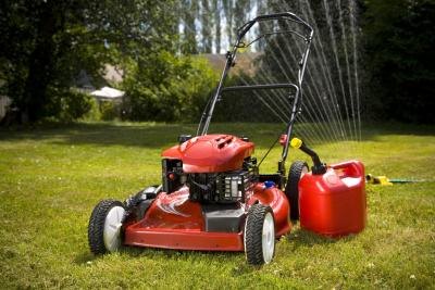 Cut grass with clean and sharp mower blades.