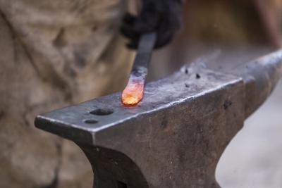 Sword making today has been developed into a fine art.