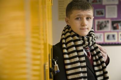 Keep a spare scarf and gloves in your locker for chilly days.
