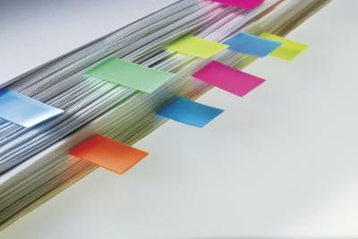 Color coding can help separate documents and variations of formulas.