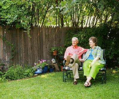 older couple living in warm climate