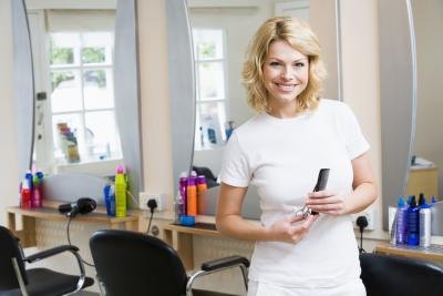 Gift giving is common practice in a salon environment.