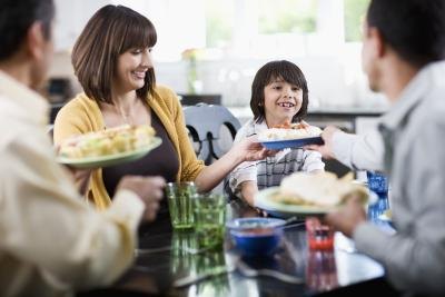 Eat dinner well before going to bed.