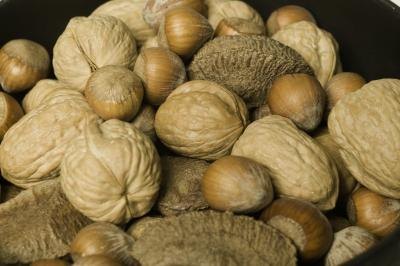 Brazil nuts contain high amounts of selenium.