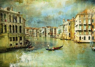 Painting of Florence, Italy