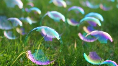 Bubbles.