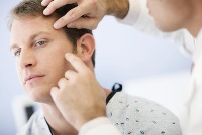 Talk to a dermatologist about your hair loss.