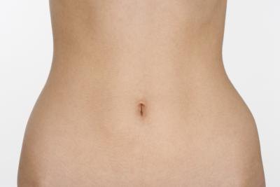 Toned abdomen. Toned abdomen.
