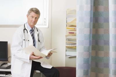 doctor in office