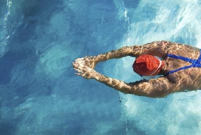 Swimming is an excellent way to work out your chest.