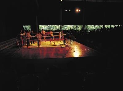 Kickboxing developed in the tournament circuit.