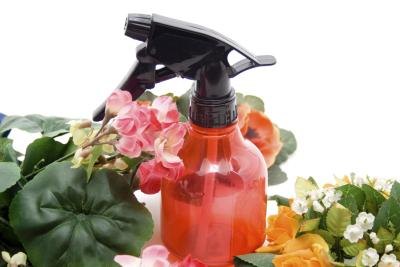 Pour the mixture into an empty spray bottle.