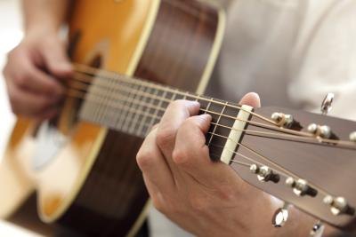 Man playing guitar