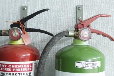 Most fire extinguishers are made of steel or some other type of metal.