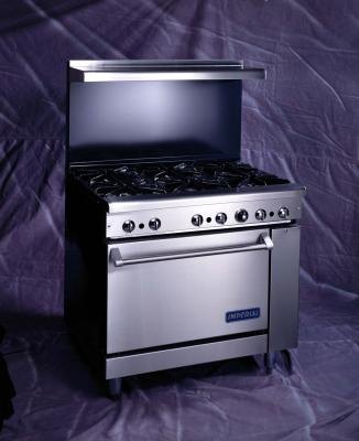 Commercial oven.