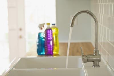 running faucet