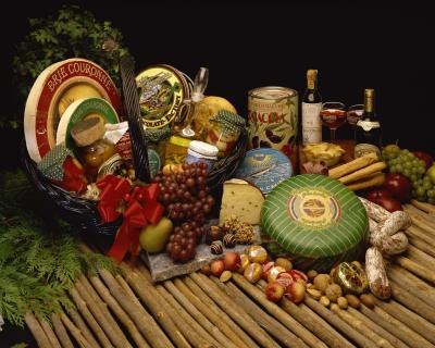 Gift basket.