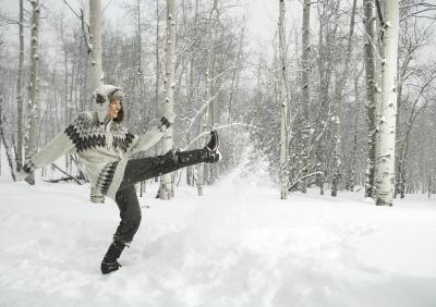 It is important to wear the right kind of boots in the winter. It is important to wear the right kind of boots in the winter.