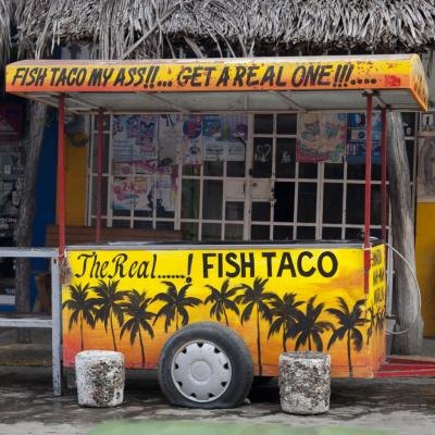 Taco stand