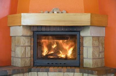 Don't use a fireplace with a gas line installed until you determine whether it is a gas fireplace or a wood-burning fireplace with a gas starter.